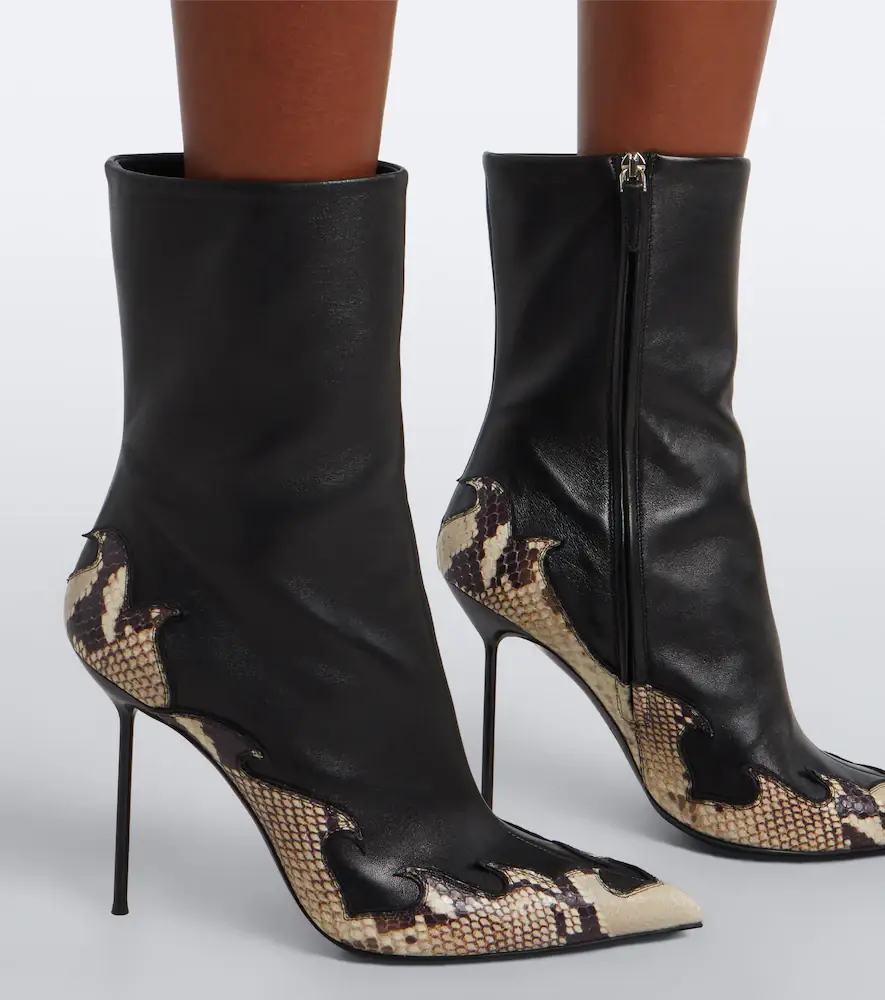 Paris Texas Lidia Queen of Hearts leather ankle boots | Thumbnail 5 Paris Texas Lidia Queen of Hearts leather ankle boots | Thumbnail 5
