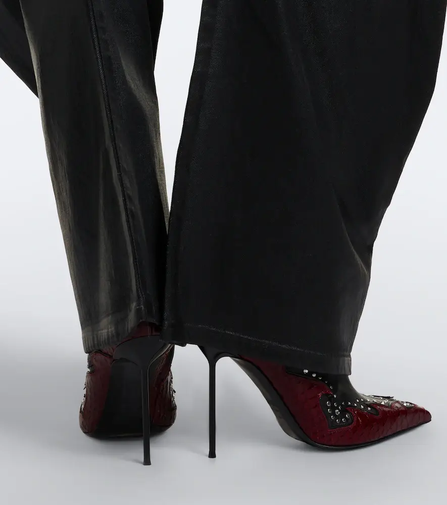 Paris Texas Lidia Queen of Hearts leather ankle boots | Thumbnail 6 Paris Texas Lidia Queen of Hearts leather ankle boots | Thumbnail 6