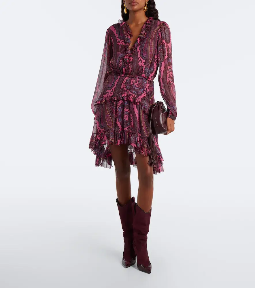Paris Texas Lidia Queen of Hearts suede mid-calf boots | Thumbnail 5