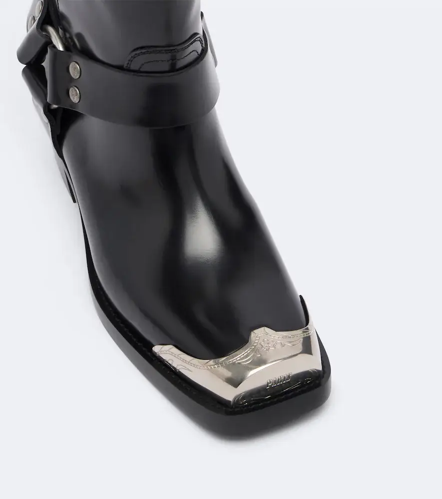 Paris Texas Roxy leather biker boots | Thumbnail 2 Paris Texas Roxy leather biker boots | Thumbnail 2