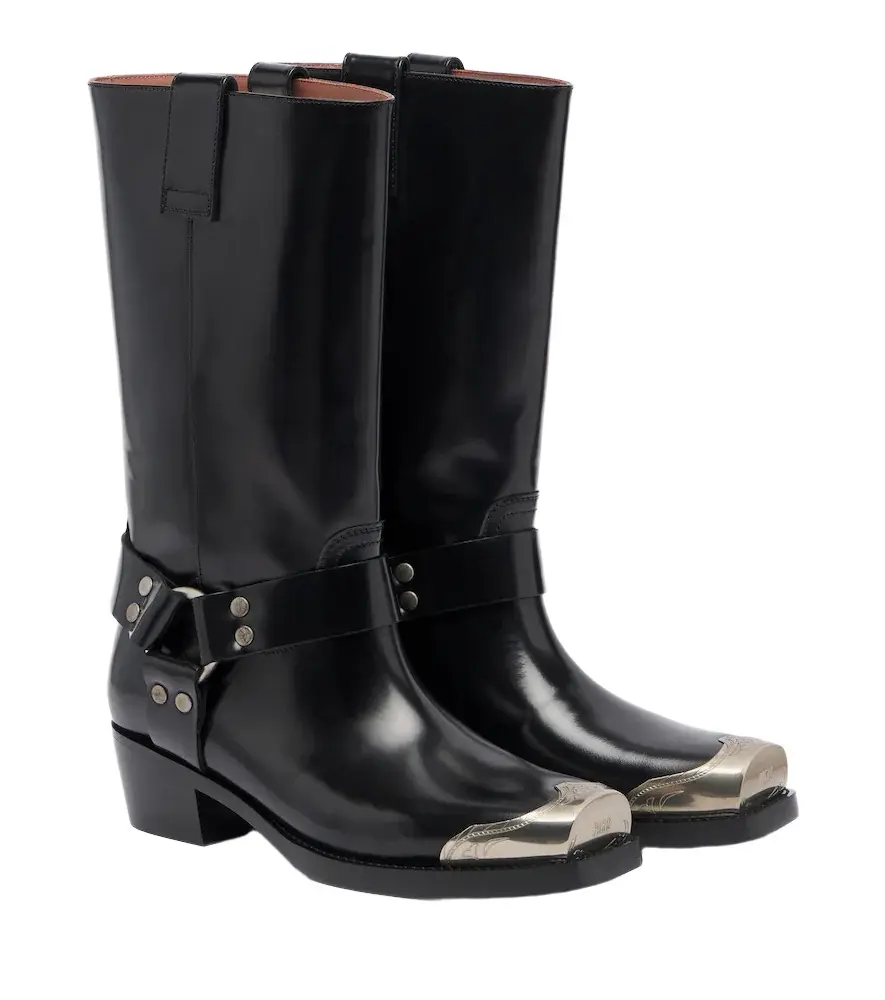 Roxy leather biker boots Roxy leather biker boots