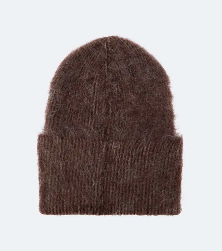 Brunello Cucinelli Mohair, alpaca, and wool beanie | Thumbnail 3 Brunello Cucinelli Mohair, alpaca, and wool beanie | Thumbnail 3