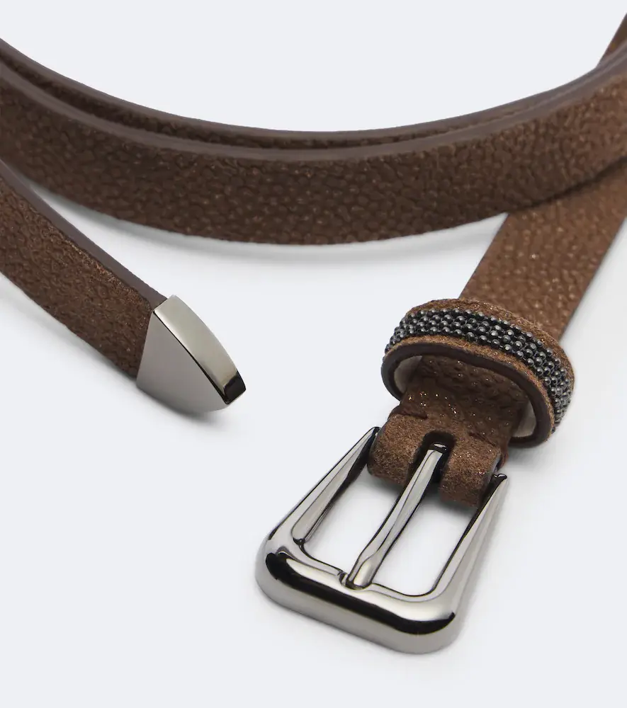 Brunello Cucinelli Monili leather belt | Thumbnail 2 Brunello Cucinelli Monili leather belt | Thumbnail 2