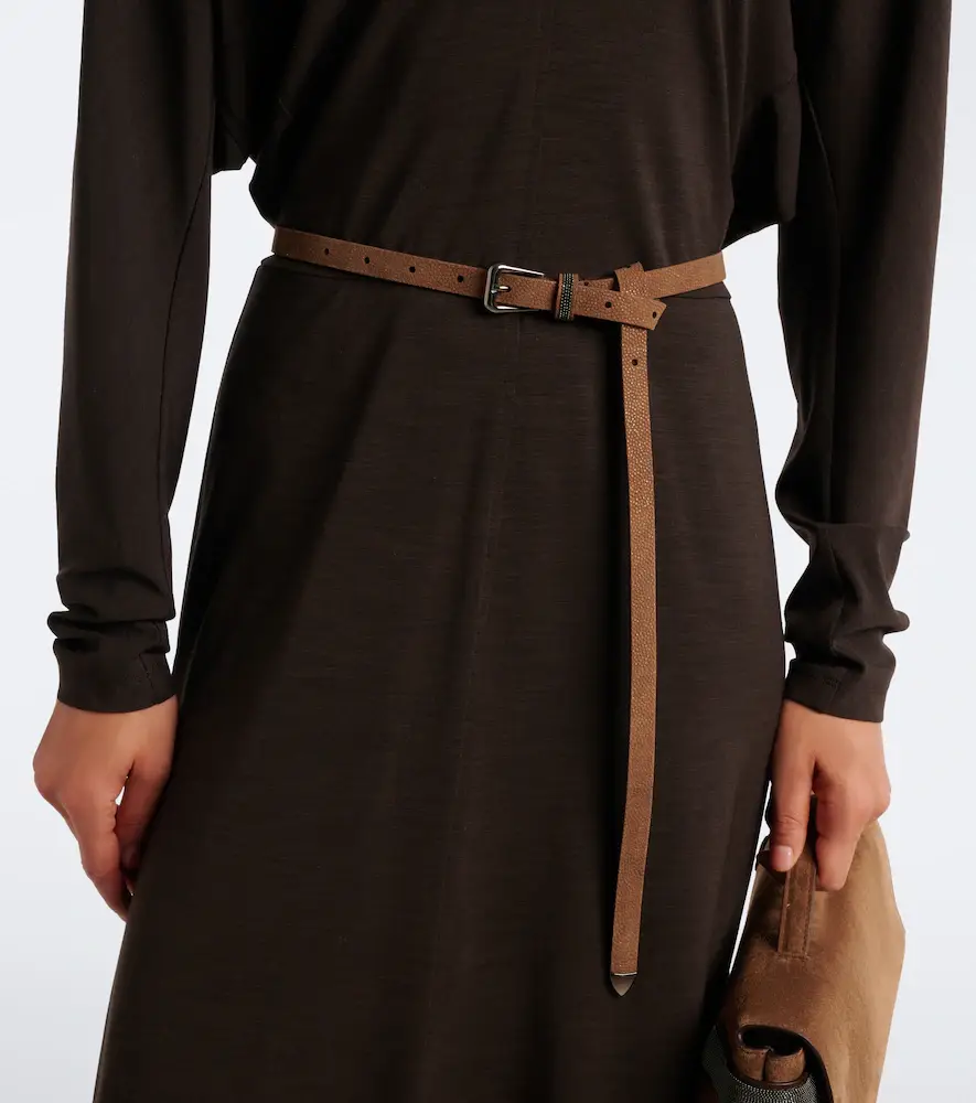 Brunello Cucinelli Monili leather belt | Thumbnail 3 Brunello Cucinelli Monili leather belt | Thumbnail 3