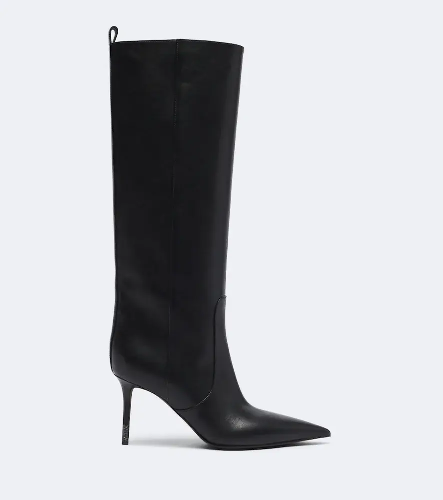 Brunello Cucinelli Monili leather knee-high boots | Thumbnail 4 Brunello Cucinelli Monili leather knee-high boots | Thumbnail 4