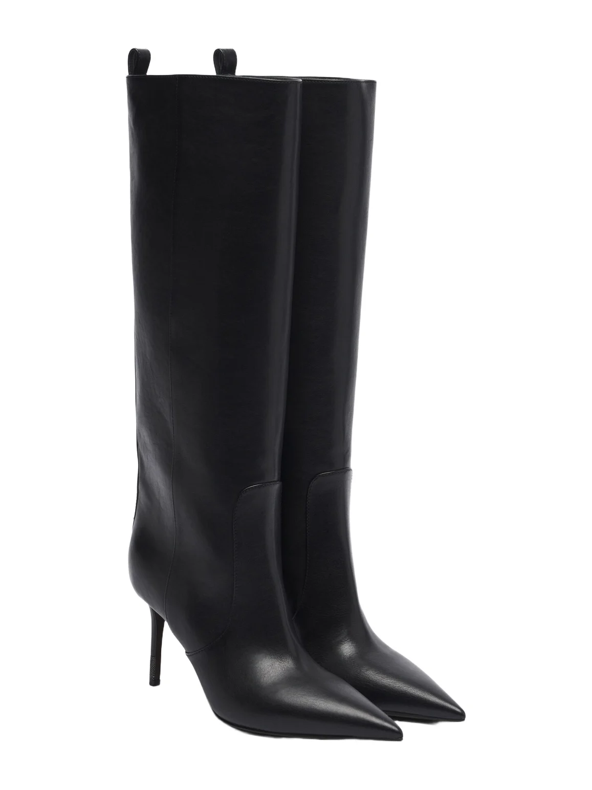 Brunello Cucinelli Monili leather knee-high boots