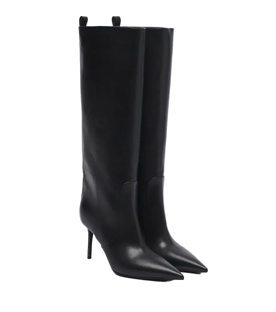 Monili leather knee-high boots Monili leather knee-high boots