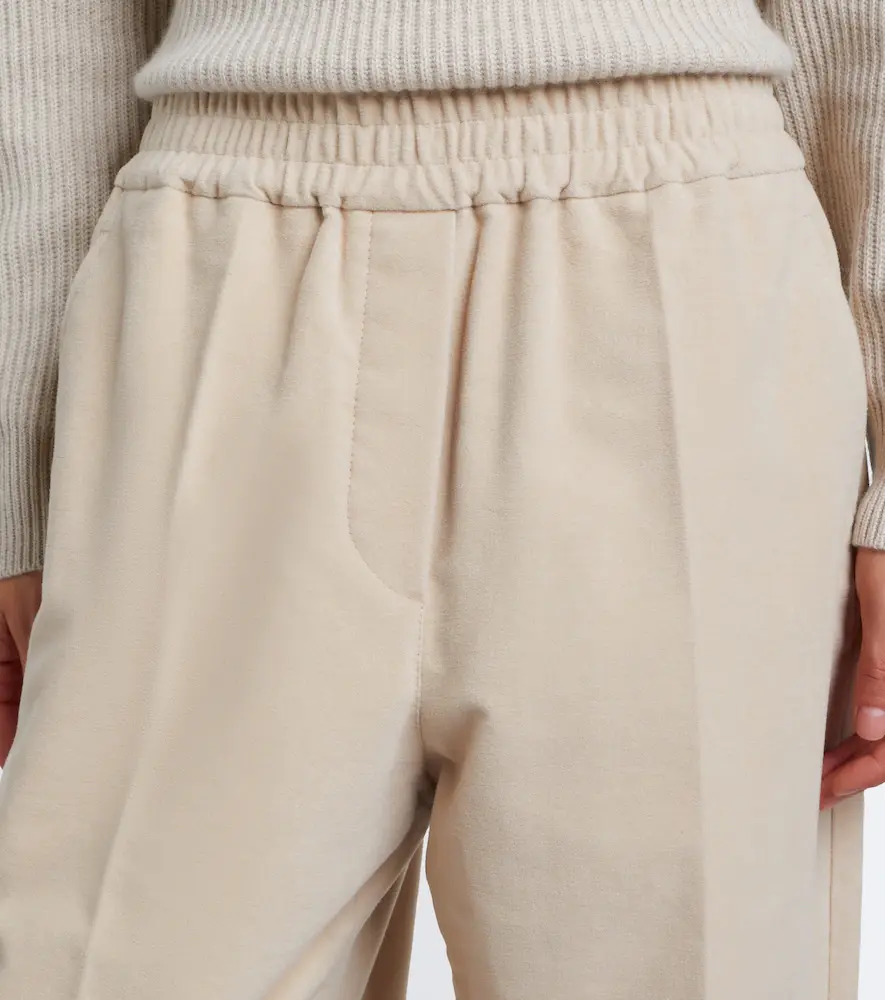 Brunello Cucinelli Cotton wide-leg pants | Thumbnail 5