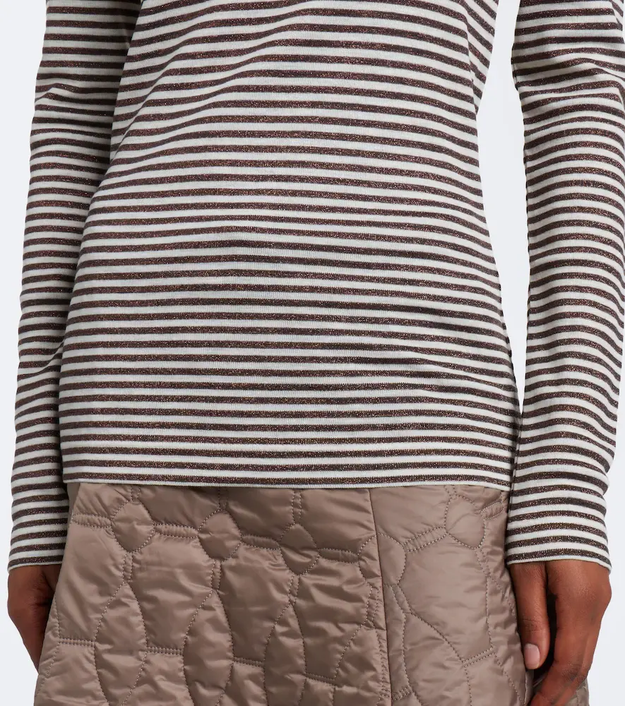 Brunello Cucinelli Striped wool-blend turtleneck sweater | Thumbnail 6 Brunello Cucinelli Striped wool-blend turtleneck sweater | Thumbnail 6