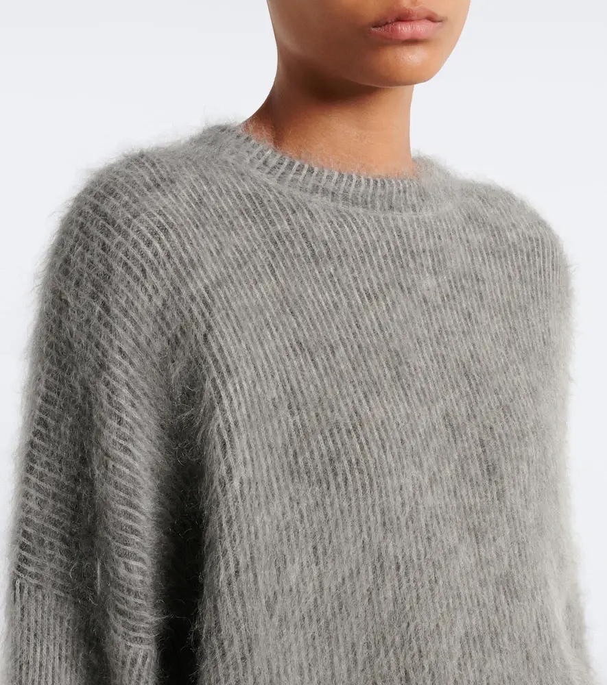 Brunello Cucinelli Mohair and wool-blend sweater | Thumbnail 4 Brunello Cucinelli Mohair and wool-blend sweater | Thumbnail 4