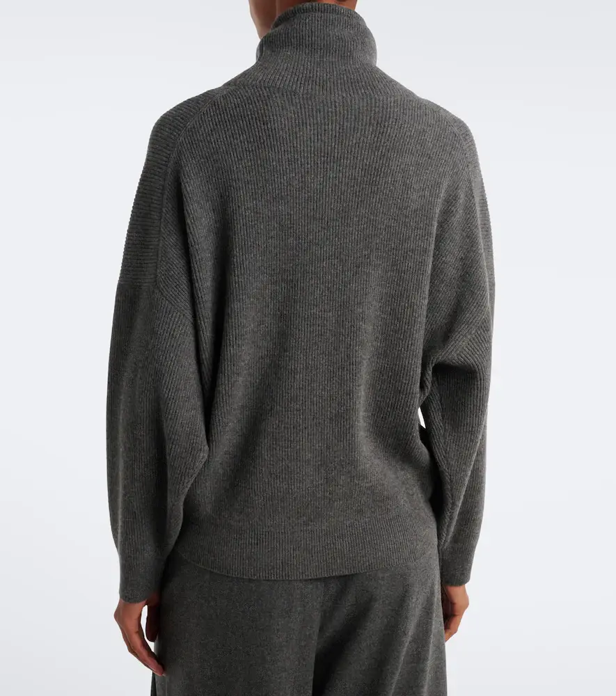 Brunello Cucinelli Wool, silk, and cashmere turtleneck sweater | Thumbnail 5