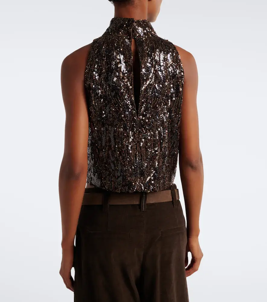 Brunello Cucinelli Sequined top | Thumbnail 5 Brunello Cucinelli Sequined top | Thumbnail 5