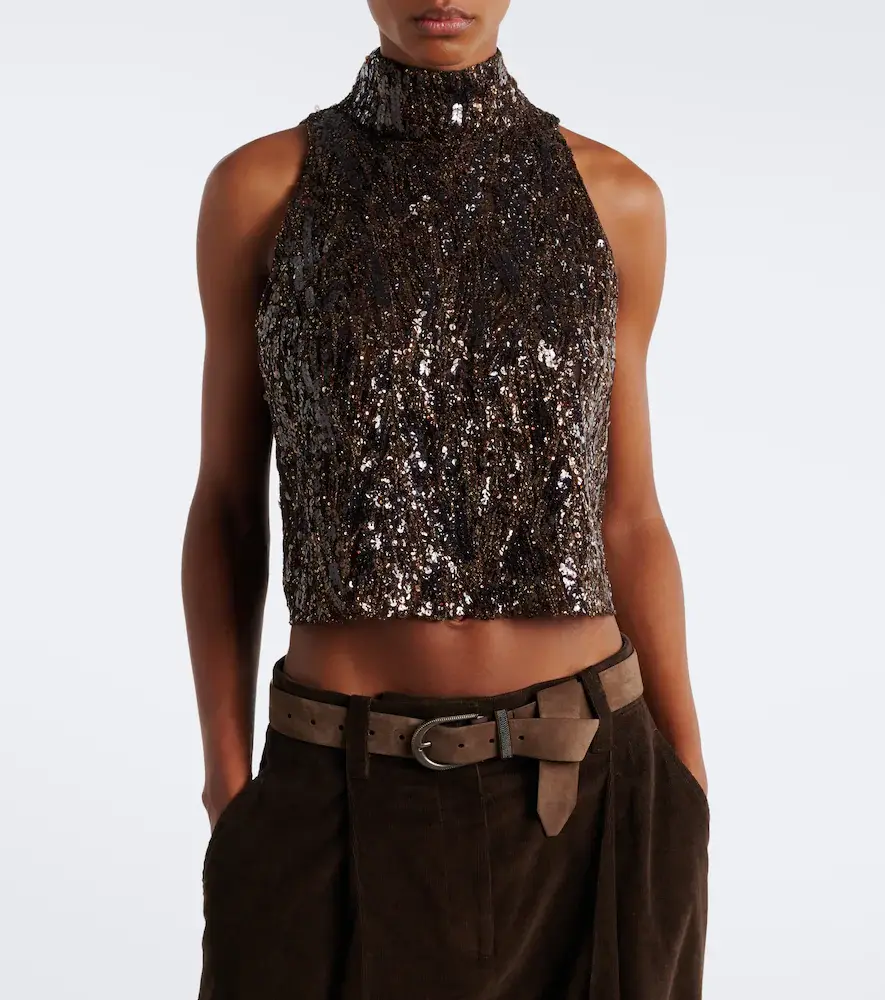Brunello Cucinelli Sequined top | Thumbnail 6 Brunello Cucinelli Sequined top | Thumbnail 6