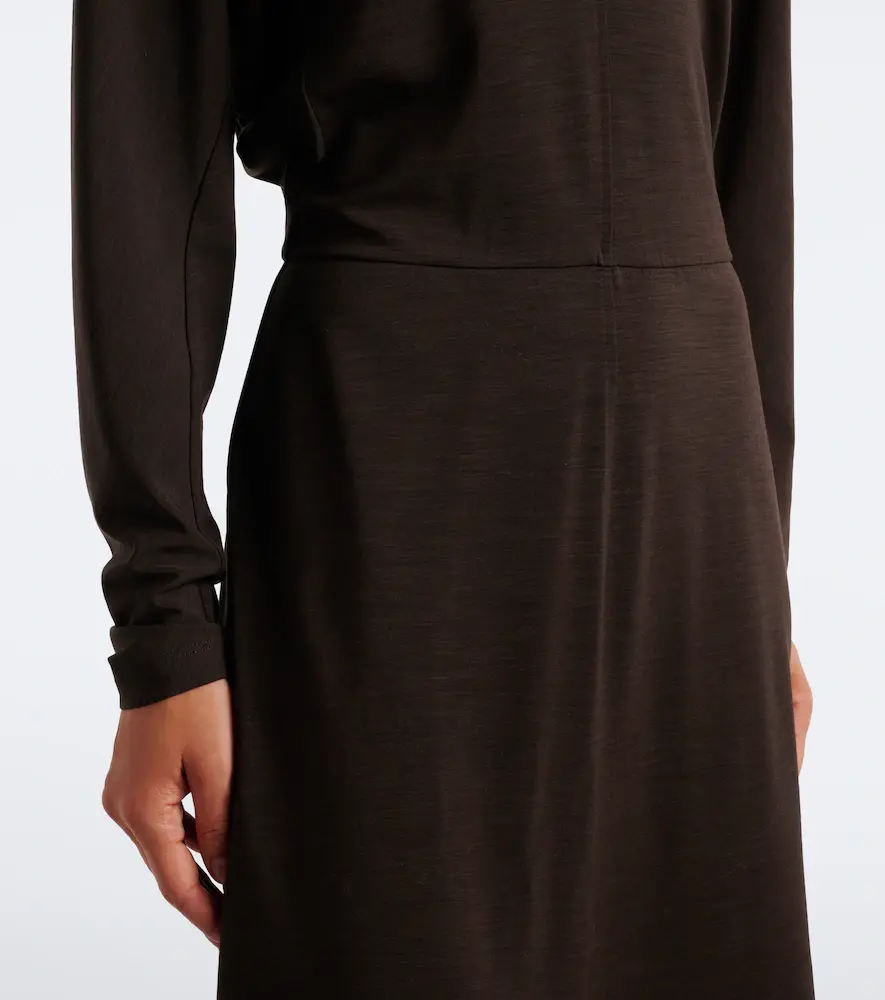 Brunello Cucinelli Monili midi dress | Thumbnail 4 Brunello Cucinelli Monili midi dress | Thumbnail 4