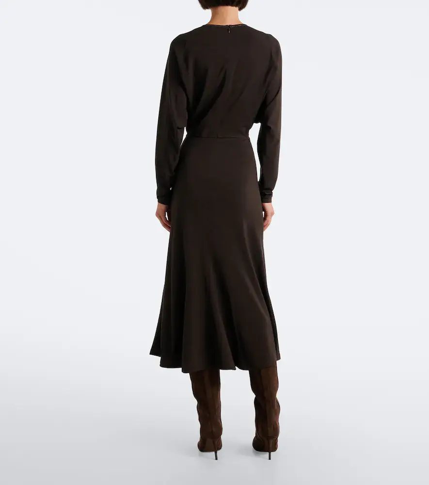 Brunello Cucinelli Monili midi dress | Thumbnail 5 Brunello Cucinelli Monili midi dress | Thumbnail 5