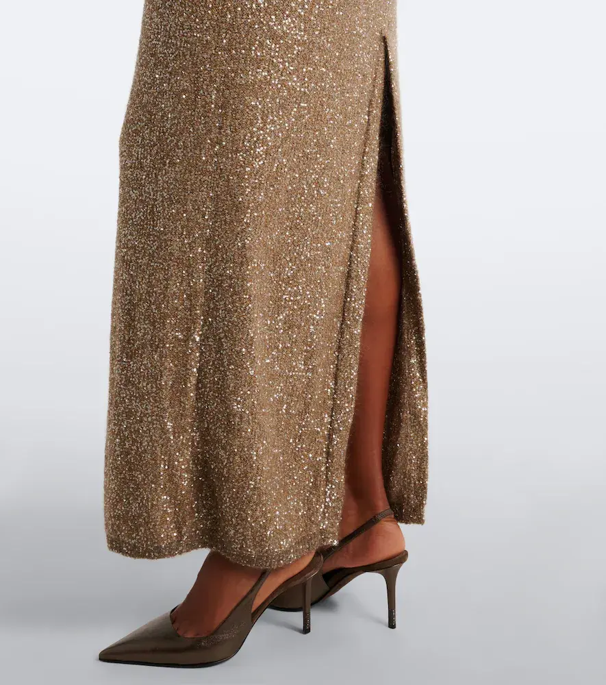 Brunello Cucinelli Sequined maxi dress | Thumbnail 5
