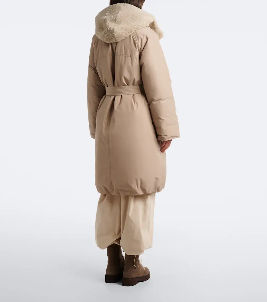 Brunello Cucinelli Monili hooded cotton-blend down coat | Thumbnail 5 Brunello Cucinelli Monili hooded cotton-blend down coat | Thumbnail 5