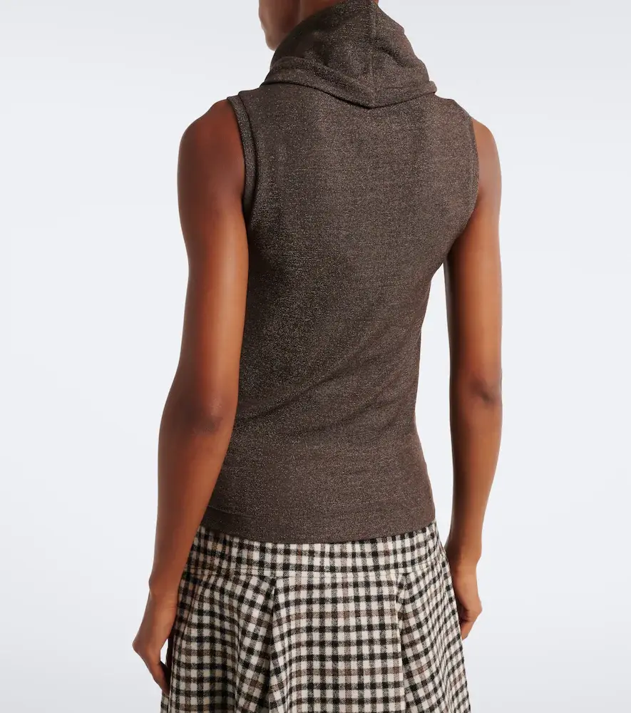 Brunello Cucinelli Wool-blend turtleneck top | Thumbnail 5 Brunello Cucinelli Wool-blend turtleneck top | Thumbnail 5