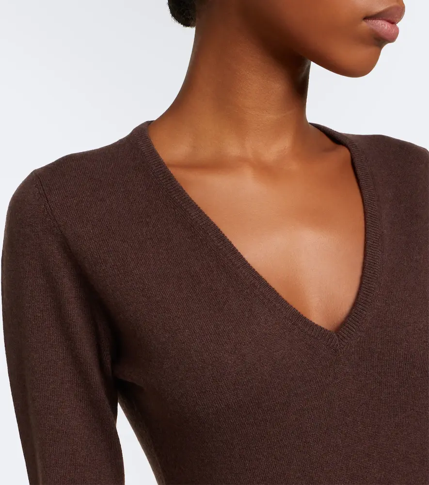 Brunello Cucinelli Monili belted cotton midi dress | Thumbnail 3 Brunello Cucinelli Monili belted cotton midi dress | Thumbnail 3