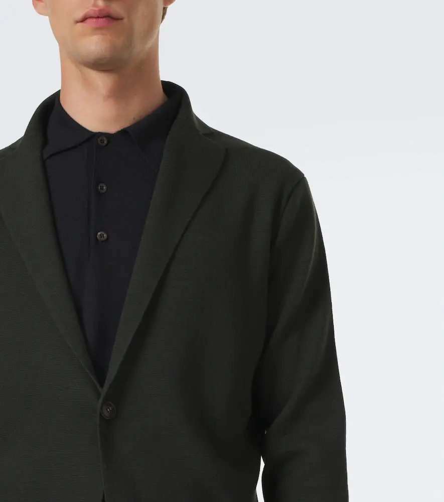 Thom Sweeney Knitted wool blazer | Thumbnail 3 Thom Sweeney Knitted wool blazer | Thumbnail 3