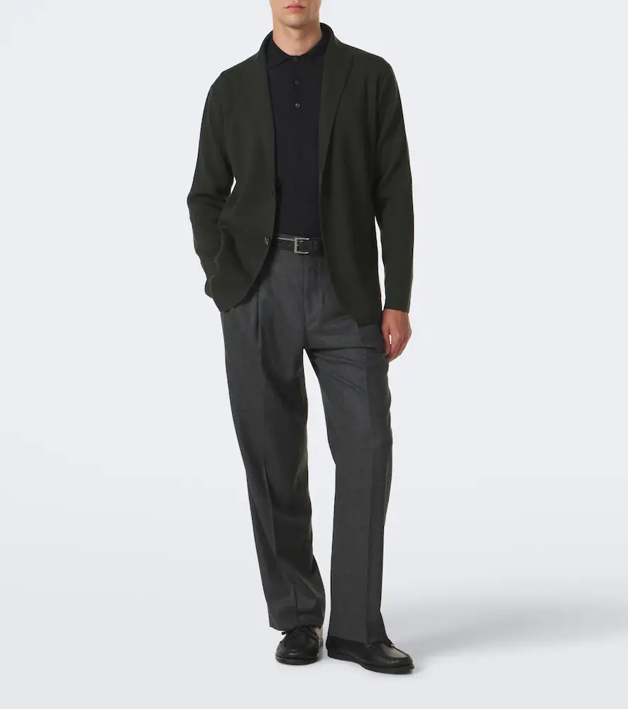 Thom Sweeney Knitted wool blazer | Thumbnail 4 Thom Sweeney Knitted wool blazer | Thumbnail 4