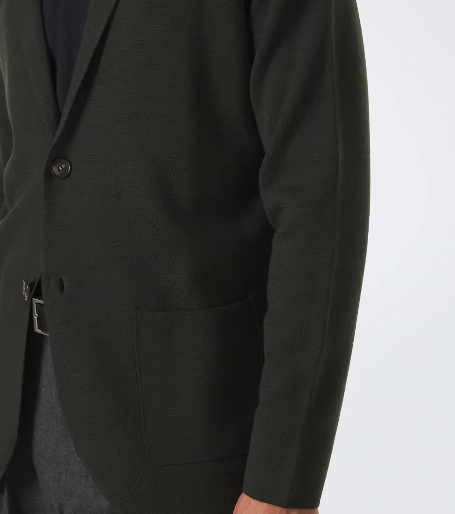 Thom Sweeney Knitted wool blazer | Thumbnail 5 Thom Sweeney Knitted wool blazer | Thumbnail 5