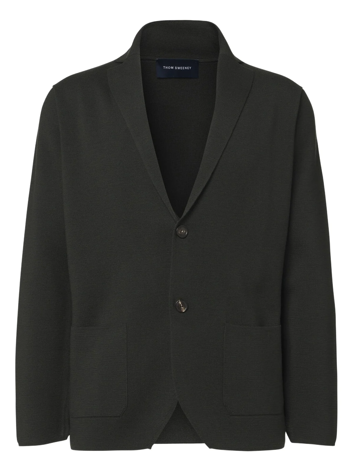 Thom Sweeney Knitted wool blazer