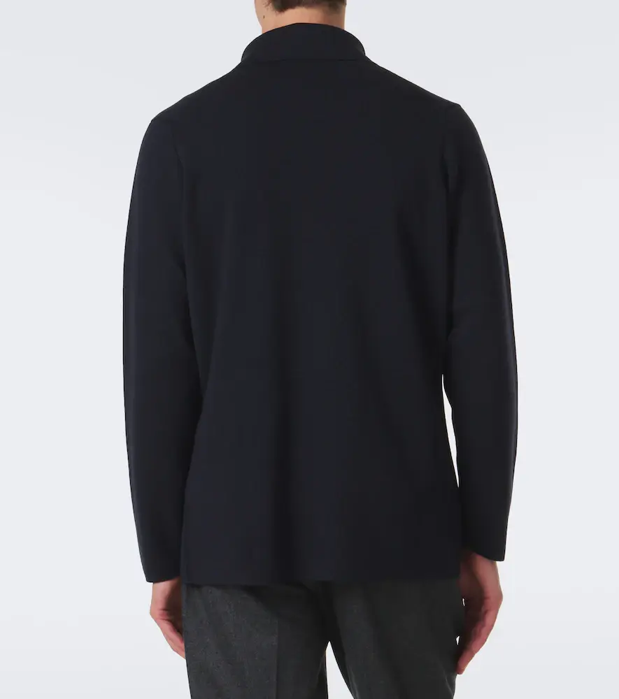 Thom Sweeney Knitted wool blazer | Thumbnail 3 Thom Sweeney Knitted wool blazer | Thumbnail 3