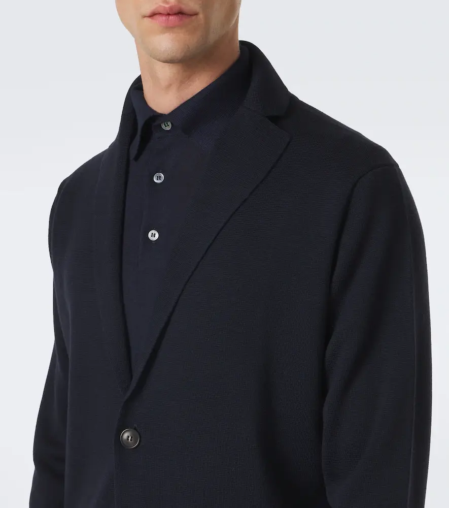 Thom Sweeney Knitted wool blazer | Thumbnail 5 Thom Sweeney Knitted wool blazer | Thumbnail 5