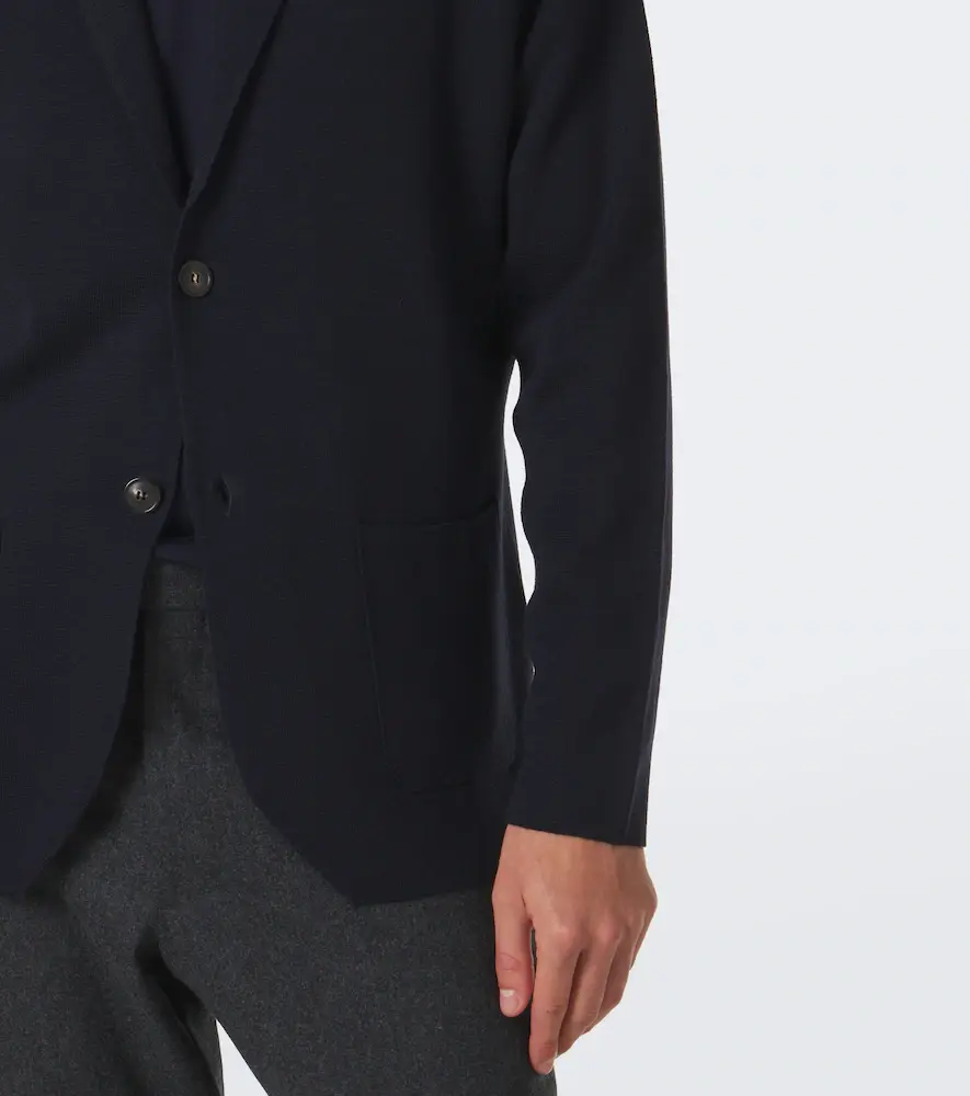 Thom Sweeney Knitted wool blazer | Thumbnail 6 Thom Sweeney Knitted wool blazer | Thumbnail 6