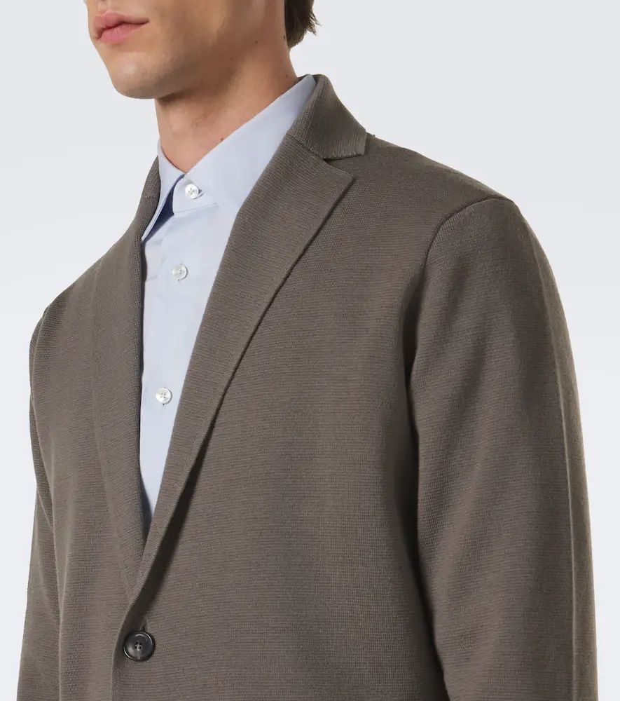 Thom Sweeney Knitted wool blazer | Thumbnail 3 Thom Sweeney Knitted wool blazer | Thumbnail 3