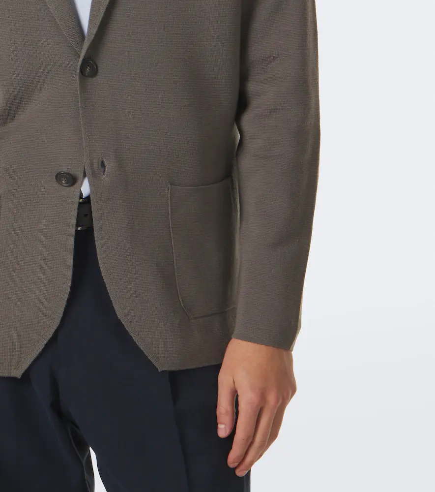 Thom Sweeney Knitted wool blazer | Thumbnail 5 Thom Sweeney Knitted wool blazer | Thumbnail 5
