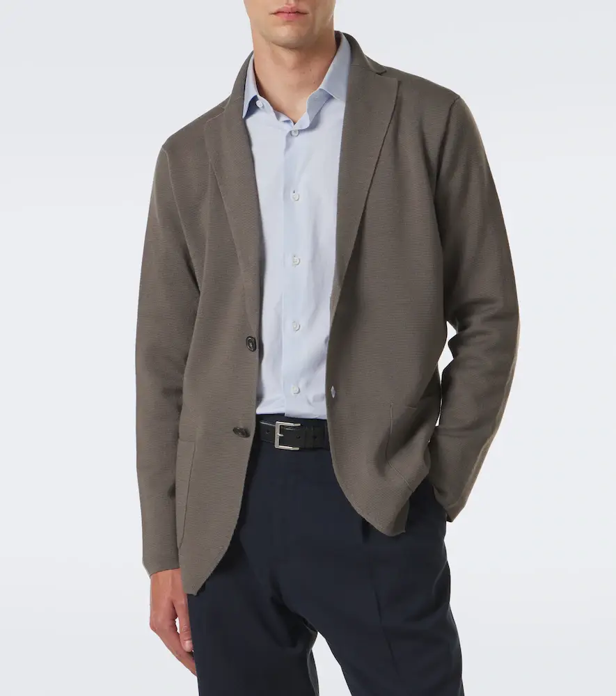 Thom Sweeney Knitted wool blazer | Thumbnail 6 Thom Sweeney Knitted wool blazer | Thumbnail 6