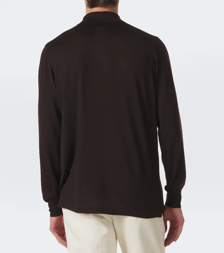 Thom Sweeney Cashmere and silk polo sweater | Thumbnail 5 Thom Sweeney Cashmere and silk polo sweater | Thumbnail 5