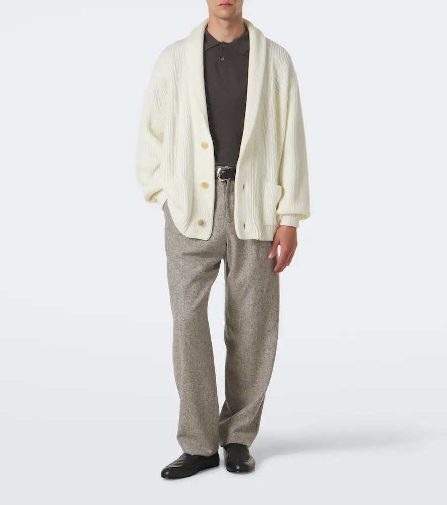 Thom Sweeney Ribbed-knit wool cardigan | Thumbnail 3 Thom Sweeney Ribbed-knit wool cardigan | Thumbnail 3