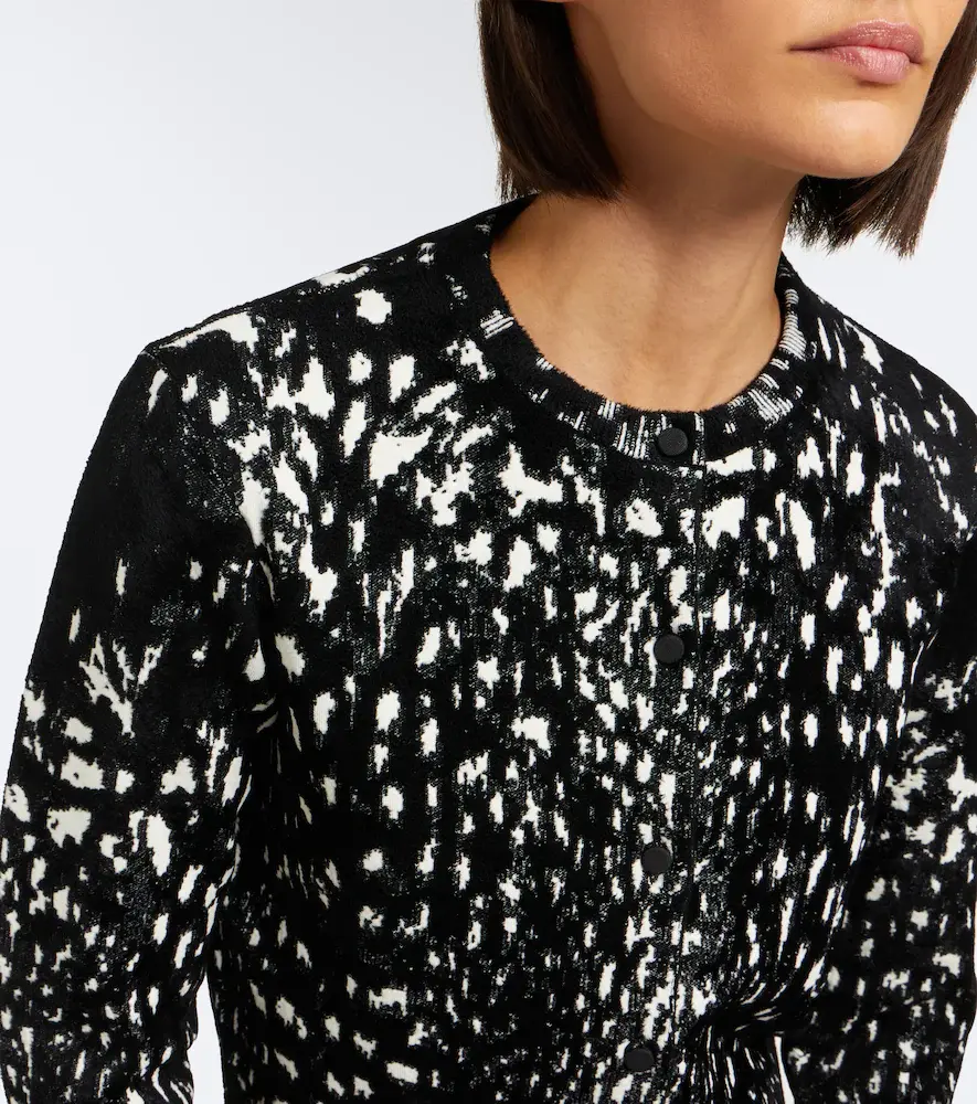 Tom Ford Velvet jacquard cardigan | Thumbnail 5 Tom Ford Velvet jacquard cardigan | Thumbnail 5