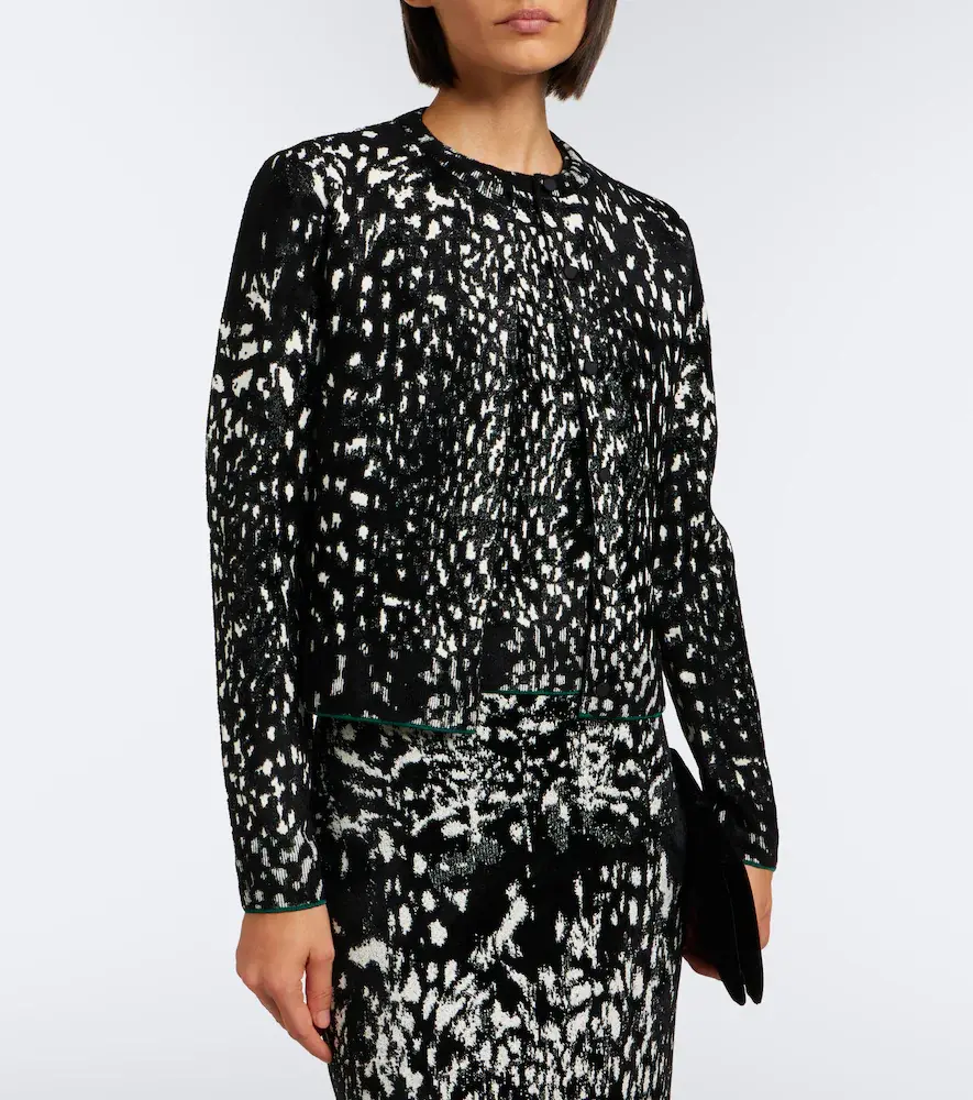 Tom Ford Velvet jacquard cardigan | Thumbnail 6 Tom Ford Velvet jacquard cardigan | Thumbnail 6