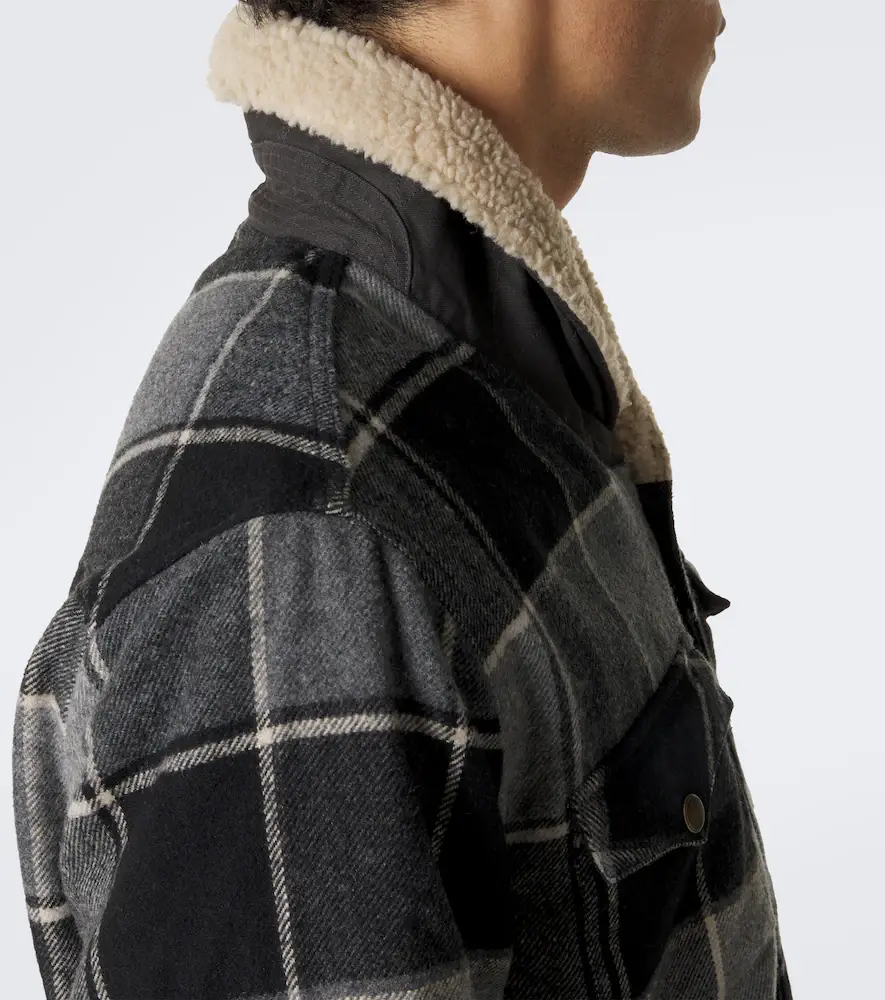 RRL Padded plaid cotton twill overshirt | Thumbnail 3 RRL Padded plaid cotton twill overshirt | Thumbnail 3