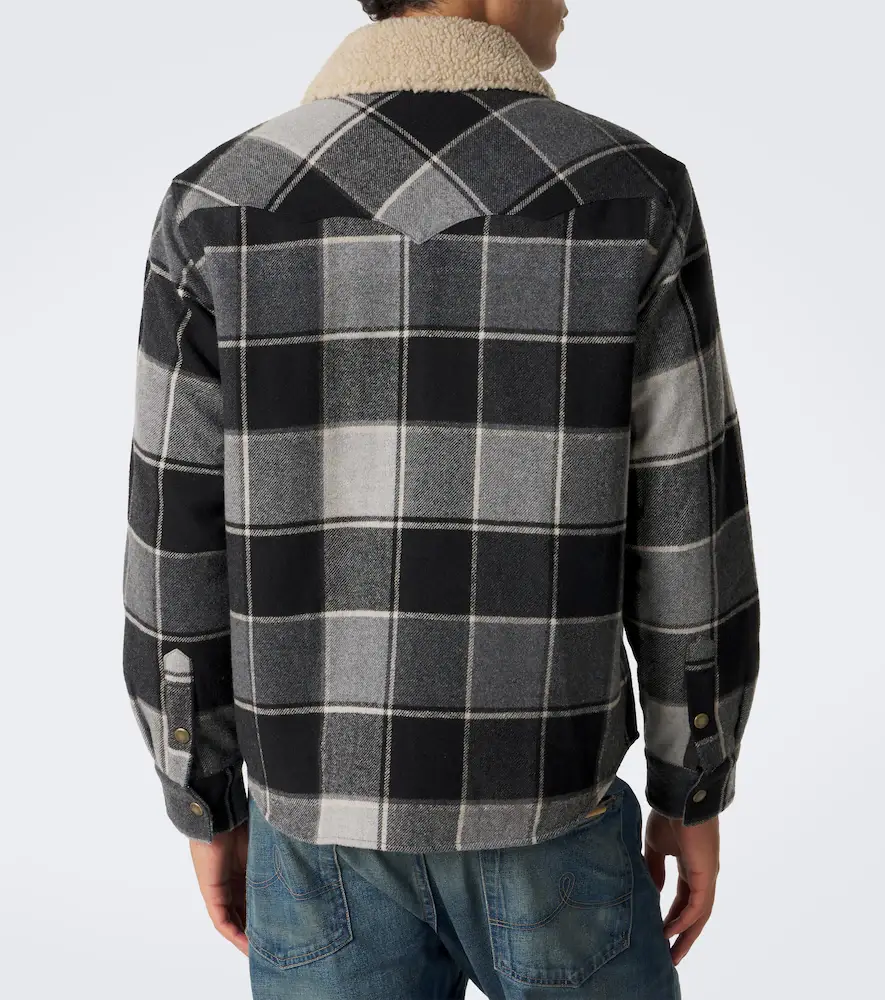 RRL Padded plaid cotton twill overshirt | Thumbnail 4 RRL Padded plaid cotton twill overshirt | Thumbnail 4