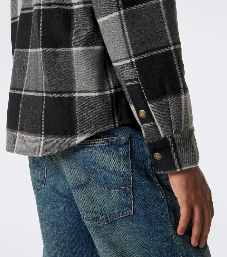 RRL Padded plaid cotton twill overshirt | Thumbnail 5 RRL Padded plaid cotton twill overshirt | Thumbnail 5