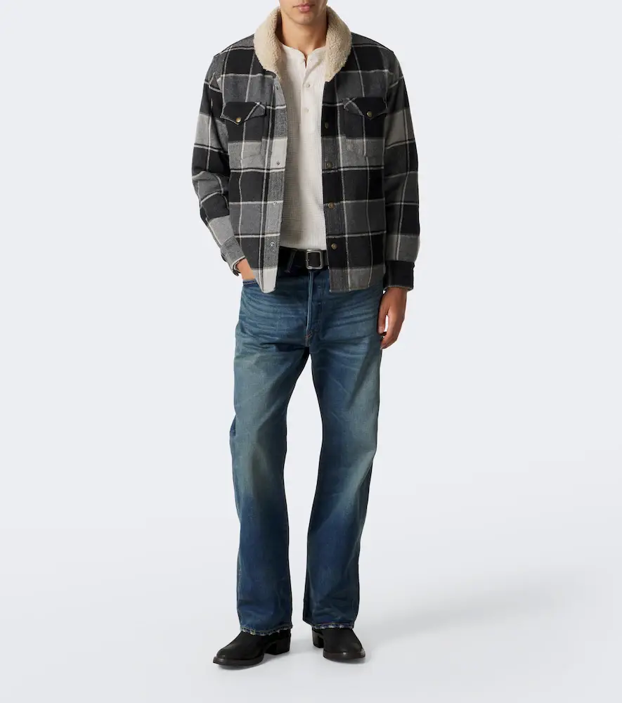 RRL Padded plaid cotton twill overshirt | Thumbnail 6 RRL Padded plaid cotton twill overshirt | Thumbnail 6