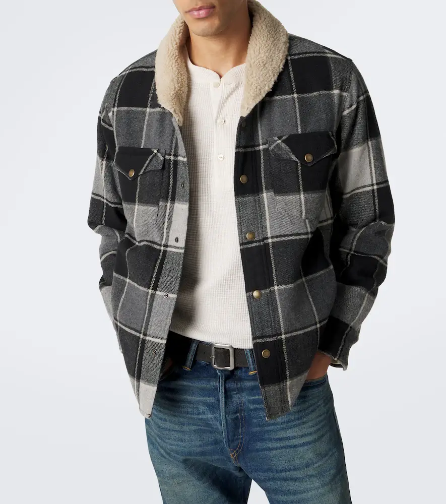 RRL Padded plaid cotton twill overshirt | Thumbnail 7 RRL Padded plaid cotton twill overshirt | Thumbnail 7