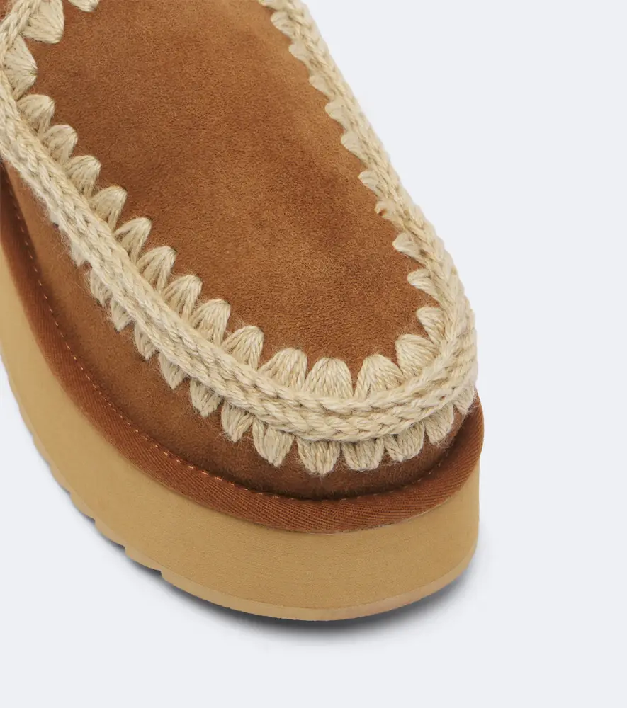 MOU Shearling-lined suede platform clogs | Thumbnail 2 MOU Shearling-lined suede platform clogs | Thumbnail 2