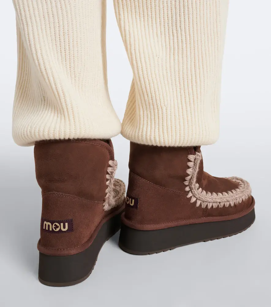 MOU Suede platform ankle boots | Thumbnail 6 MOU Suede platform ankle boots | Thumbnail 6
