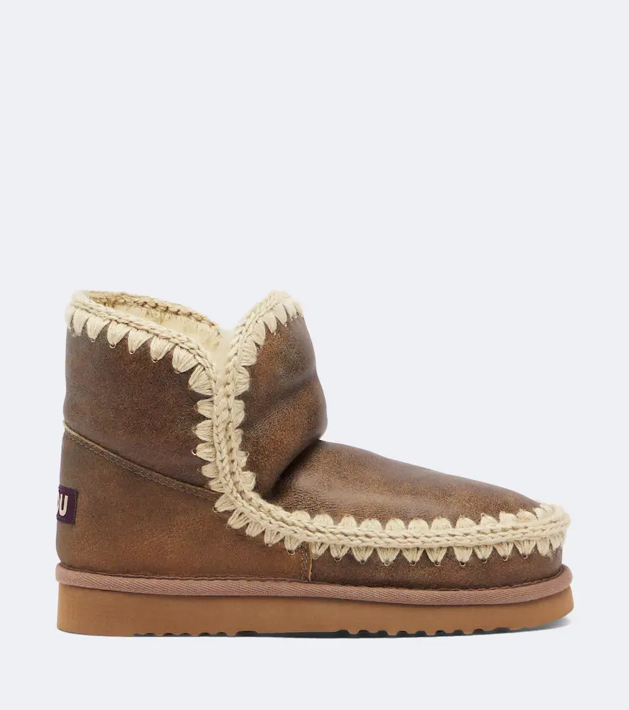 MOU Shearling-lined leather ankle boots | Thumbnail 2 MOU Shearling-lined leather ankle boots | Thumbnail 2
