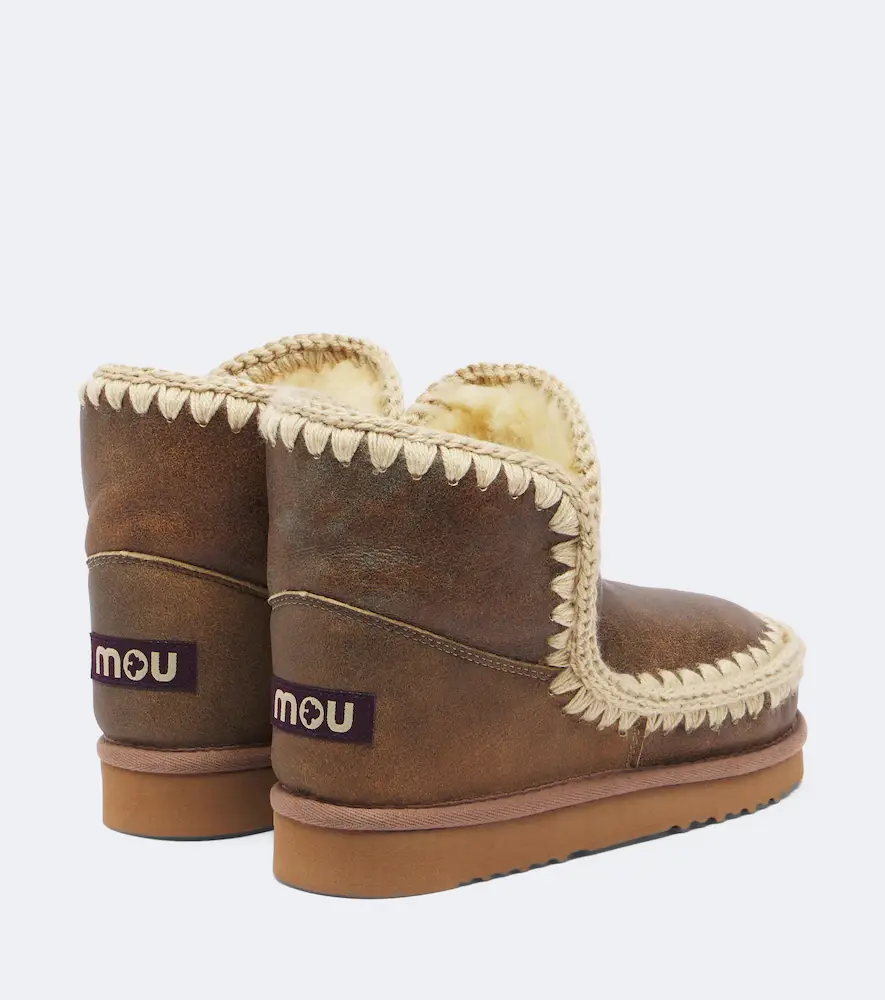 MOU Shearling-lined leather ankle boots | Thumbnail 3 MOU Shearling-lined leather ankle boots | Thumbnail 3