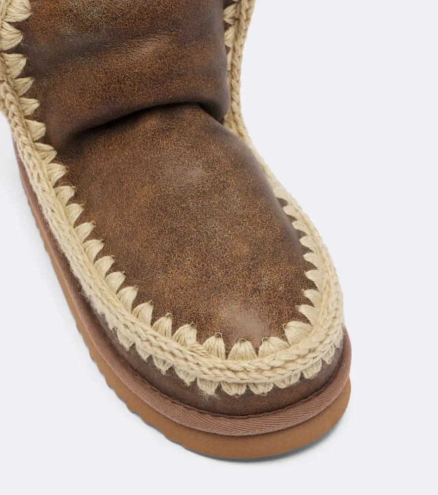 MOU Shearling-lined leather ankle boots | Thumbnail 4 MOU Shearling-lined leather ankle boots | Thumbnail 4