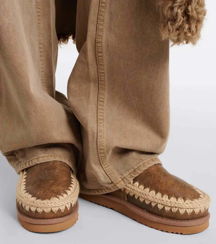 MOU Shearling-lined leather ankle boots | Thumbnail 6 MOU Shearling-lined leather ankle boots | Thumbnail 6