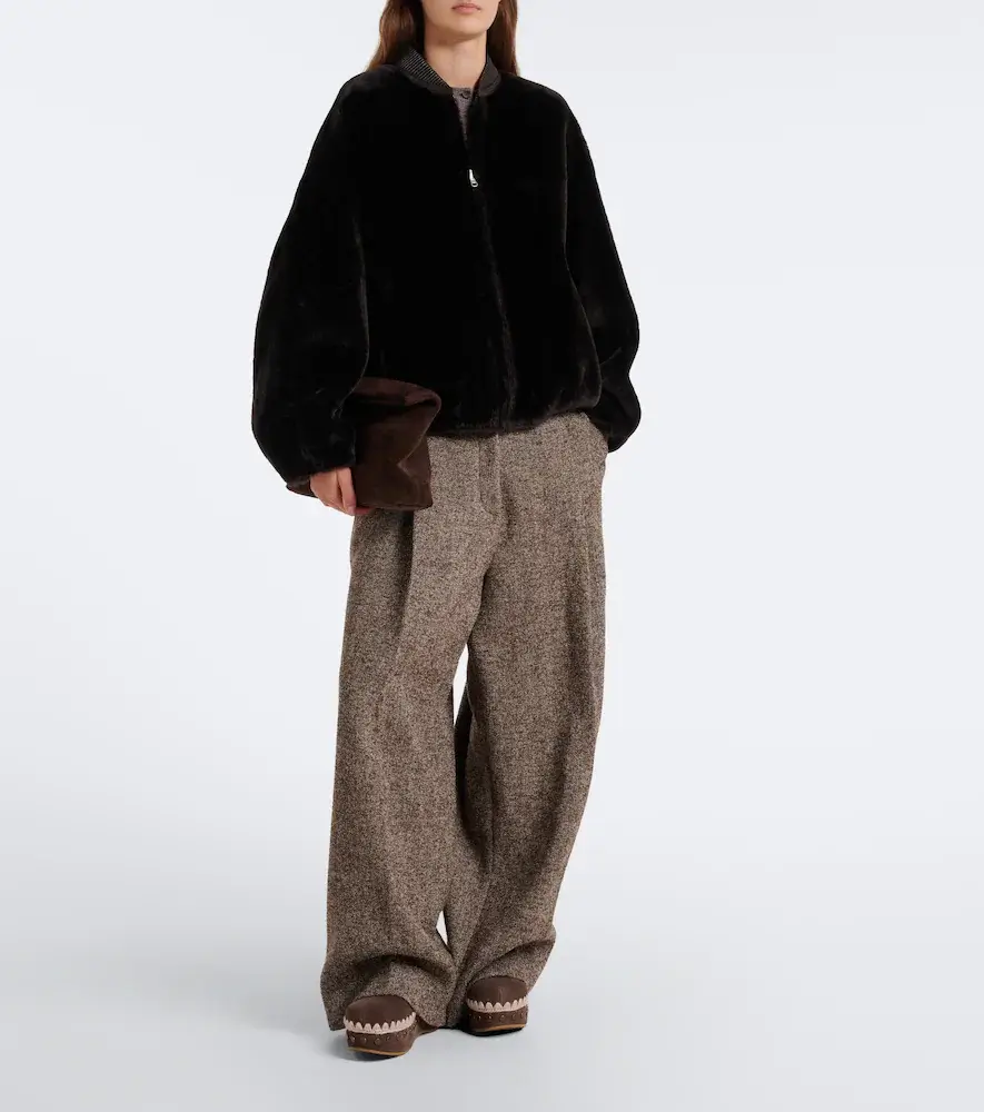 MOU Shearling-lined suede clogs | Thumbnail 5 MOU Shearling-lined suede clogs | Thumbnail 5