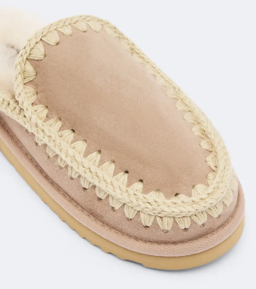 MOU Shearling-lined suede mules | Thumbnail 3 MOU Shearling-lined suede mules | Thumbnail 3